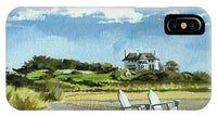 Bailey's Beach Newport Rhode Island - Phone Case