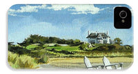 Bailey's Beach Newport Rhode Island - Phone Case