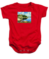 Beacon Rock Brenton Cove Newport Rhode Island - Baby Onesie