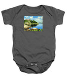 Beacon Rock Brenton Cove Newport Rhode Island - Baby Onesie