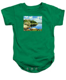 Beacon Rock Brenton Cove Newport Rhode Island - Baby Onesie