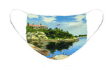 Beacon Rock Brenton Cove Newport Rhode Island - Face Mask