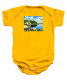 Beacon Rock Brenton Cove Newport Rhode Island - Baby Onesie