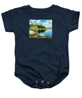 Beacon Rock Brenton Cove Newport Rhode Island - Baby Onesie