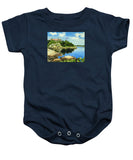 Beacon Rock Brenton Cove Newport Rhode Island - Baby Onesie