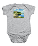 Beacon Rock Brenton Cove Newport Rhode Island - Baby Onesie