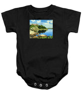 Beacon Rock Brenton Cove Newport Rhode Island - Baby Onesie