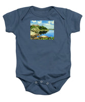 Beacon Rock Brenton Cove Newport Rhode Island - Baby Onesie