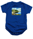 Beacon Rock Brenton Cove Newport Rhode Island - Baby Onesie