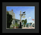 Black Dog Tavern Martha's Vineyard Massachusetts - Framed Print
