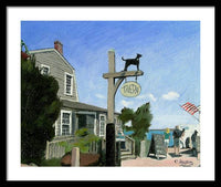 Black Dog Tavern Martha's Vineyard Massachusetts - Framed Print
