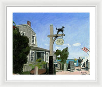 Black Dog Tavern Martha's Vineyard Massachusetts - Framed Print