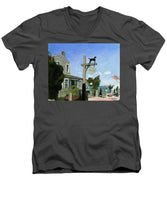 Black Dog Tavern Martha's Vineyard Massachusetts - Men's V-Neck T-Shirt