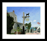Black Dog Tavern Martha's Vineyard Massachusetts - Framed Print