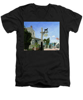 Black Dog Tavern Martha's Vineyard Massachusetts - Men's V-Neck T-Shirt