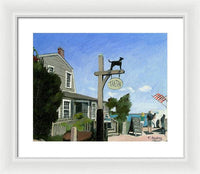 Black Dog Tavern Martha's Vineyard Massachusetts - Framed Print