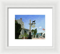 Black Dog Tavern Martha's Vineyard Massachusetts - Framed Print