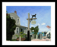 Black Dog Tavern Martha's Vineyard Massachusetts - Framed Print
