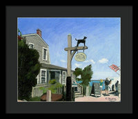 Black Dog Tavern Martha's Vineyard Massachusetts - Framed Print