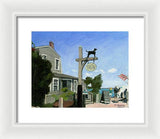 Black Dog Tavern Martha's Vineyard Massachusetts - Framed Print