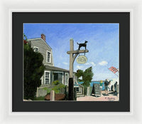 Black Dog Tavern Martha's Vineyard Massachusetts - Framed Print