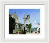 Black Dog Tavern Martha's Vineyard Massachusetts - Framed Print