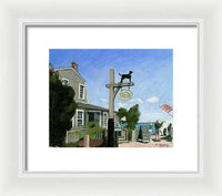 Black Dog Tavern Martha's Vineyard Massachusetts - Framed Print