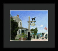 Black Dog Tavern Martha's Vineyard Massachusetts - Framed Print