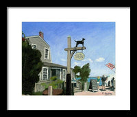 Black Dog Tavern Martha's Vineyard Massachusetts - Framed Print