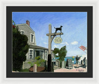 Black Dog Tavern Martha's Vineyard Massachusetts - Framed Print