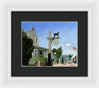 Black Dog Tavern Martha's Vineyard Massachusetts - Framed Print