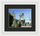 Black Dog Tavern Martha's Vineyard Massachusetts - Framed Print