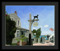 Black Dog Tavern Martha's Vineyard Massachusetts - Framed Print
