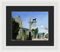 Black Dog Tavern Martha's Vineyard Massachusetts - Framed Print