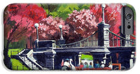 Boston Public Gardens Boston Massachusetts - Phone Case
