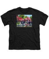 Boston Public Gardens Boston Massachusetts - Youth T-Shirt