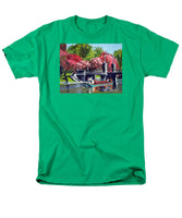 Boston Public Gardens Boston Massachusetts - Men's T-Shirt  (Regular Fit)