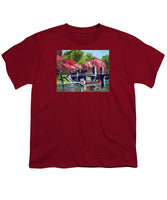 Boston Public Gardens Boston Massachusetts - Youth T-Shirt