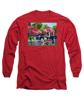 Boston Public Gardens Boston Massachusetts - Long Sleeve T-Shirt