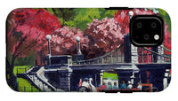 Boston Public Gardens Boston Massachusetts - Phone Case