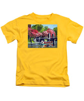 Boston Public Gardens Boston Massachusetts - Kids T-Shirt