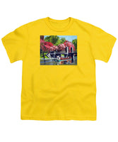 Boston Public Gardens Boston Massachusetts - Youth T-Shirt
