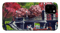 Boston Public Gardens Boston Massachusetts - Phone Case