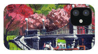 Boston Public Gardens Boston Massachusetts - Phone Case
