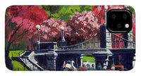 Boston Public Gardens Boston Massachusetts - Phone Case