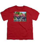 Boston Public Gardens Boston Massachusetts - Youth T-Shirt