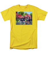 Boston Public Gardens Boston Massachusetts - Men's T-Shirt  (Regular Fit)
