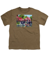 Boston Public Gardens Boston Massachusetts - Youth T-Shirt