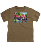 Boston Public Gardens Boston Massachusetts - Youth T-Shirt