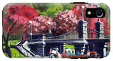 Boston Public Gardens Boston Massachusetts - Phone Case